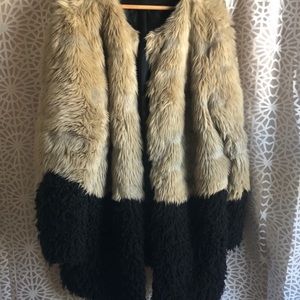 ASOS Curve Faux Fur Jacket